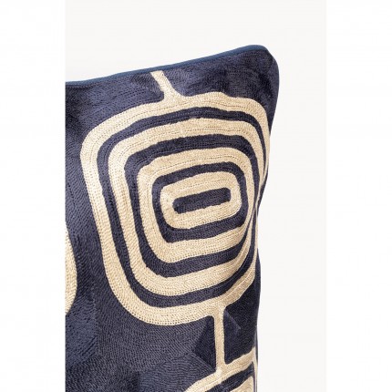 Kussen Catena Square blauw en beige Kare Design