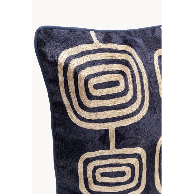 Coussin Catena doré 50x50cm