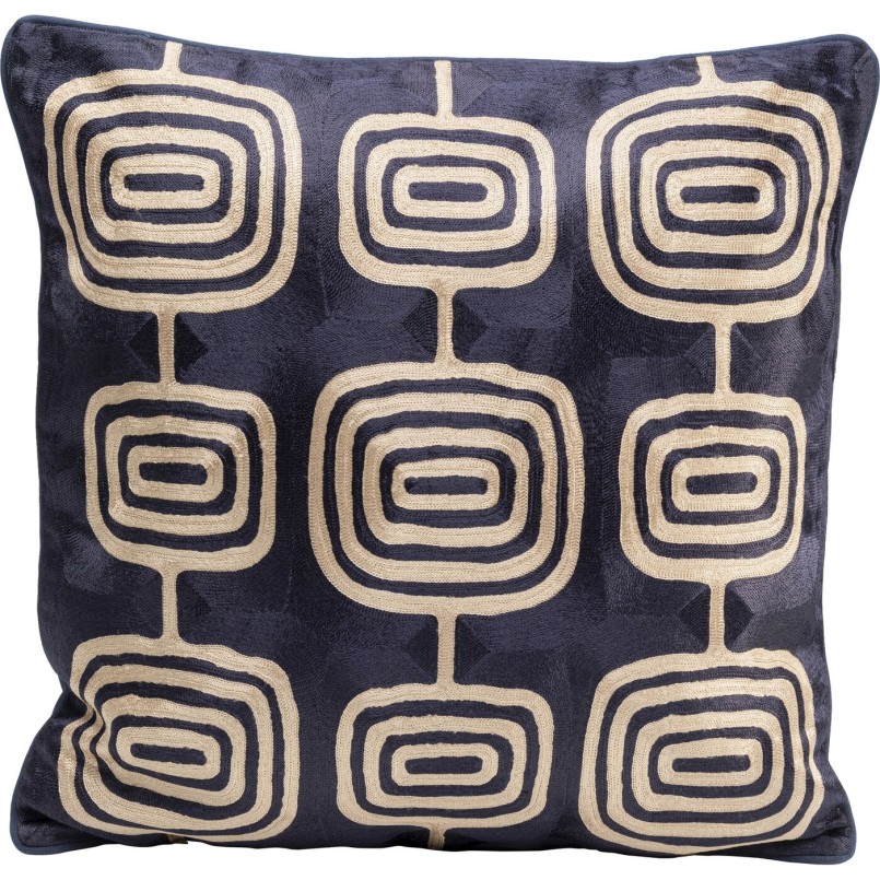 Coussin Catena doré 50x50cm