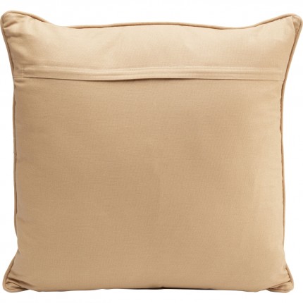 Cushion Meander yellow and beige Kare Design