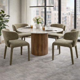 Chaise verte - Tobi - Kare Design
