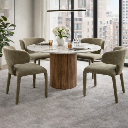 Chaise Tobi verte Kare Design