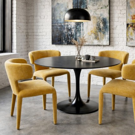 Chair Tobi yellow Kare Design