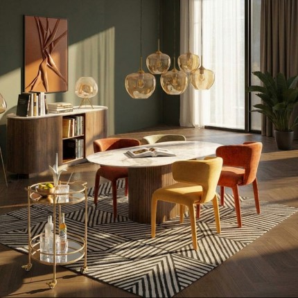 Stoel Tobi geel Kare Design