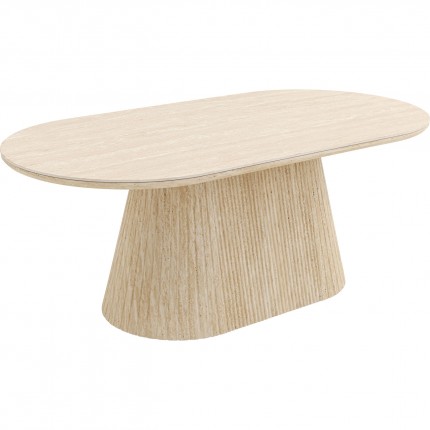 Table basse Alma Travertino 120x60cm Kare Design