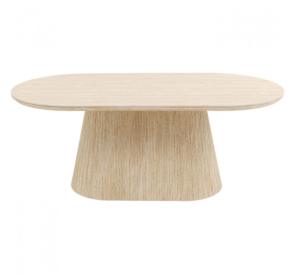 Table basse Alma Travertino 120x60cm Kare Design