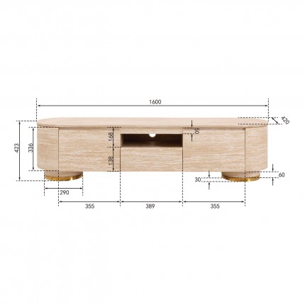 Meuble TV Linnea Kare Design