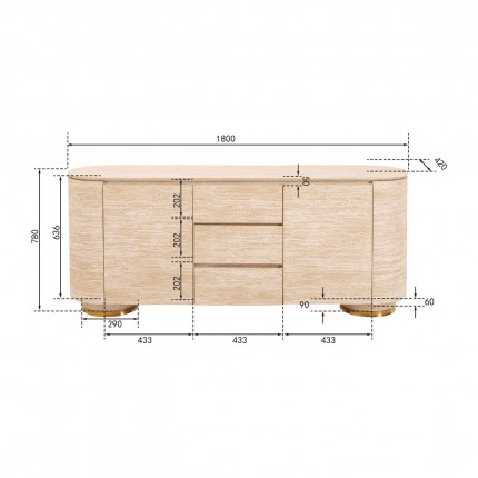 Sideboard Linnea Kare Design
