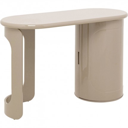 Desk Groove taupe 120x50cm Kare Design