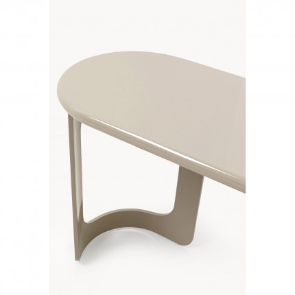 Desk Groove taupe 120x50cm Kare Design