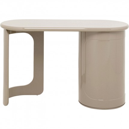Desk Groove taupe 120x50cm Kare Design