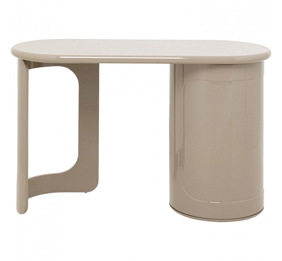 Desk Groove taupe 120x50cm Kare Design