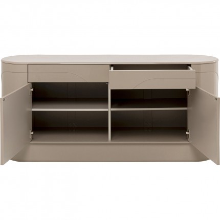 Buffet Groove taupe Kare Design