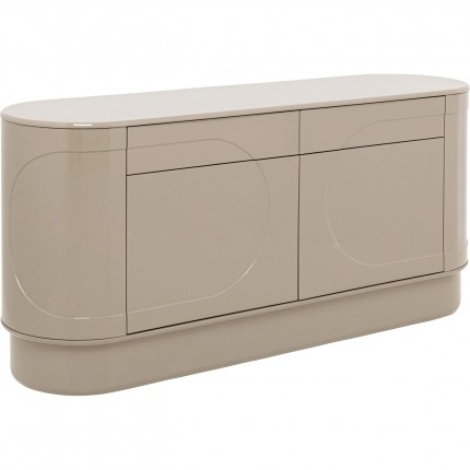 Buffet Groove taupe Kare Design