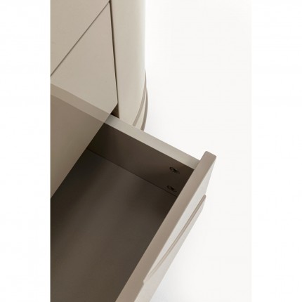 Commode Groove taupe Kare Design