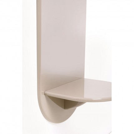Wand Kapstok Groove taupe Kare Design