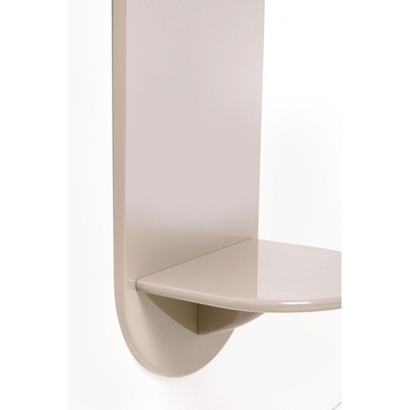 Garderobe murale Groove  taupe 40x170cm
