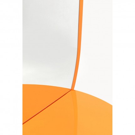 Wall Mirror Groove 110x70cm orange Kare Design