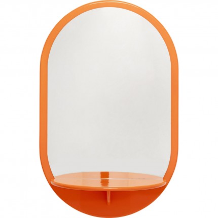 Spiegel Groove 110x70cm oranje Kare Design