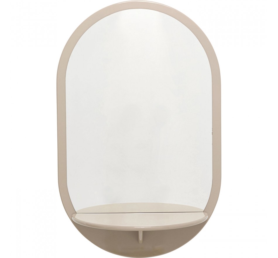 Miroir Groove 110x70cm taupe Kare Design