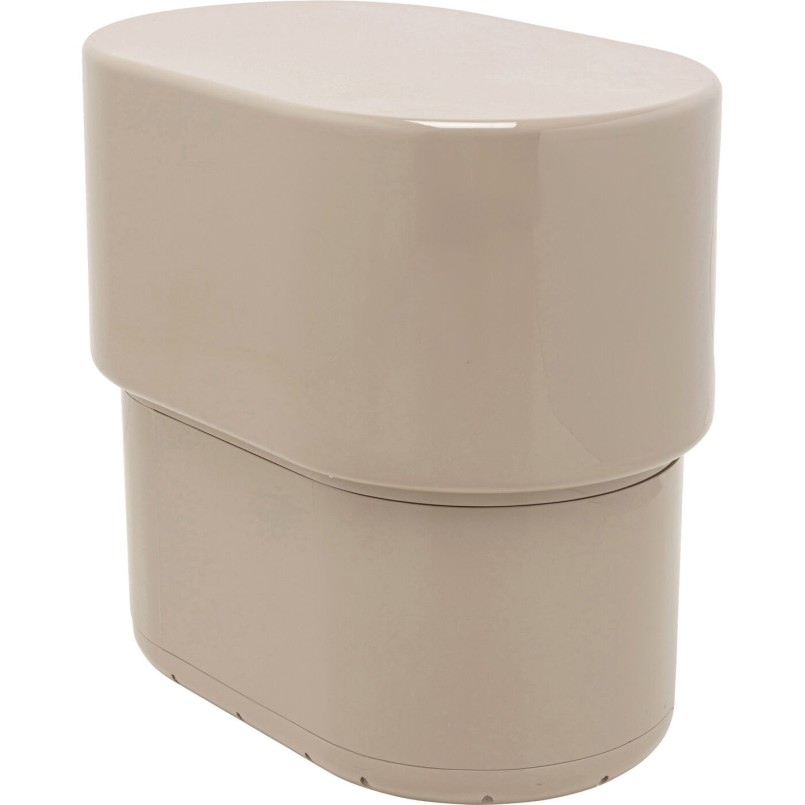 Petite commode  Groove taupe 60x55cm