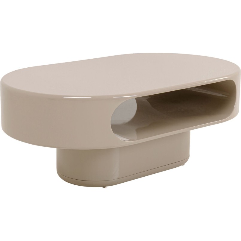 Table basse Groove taupe 60x100cm