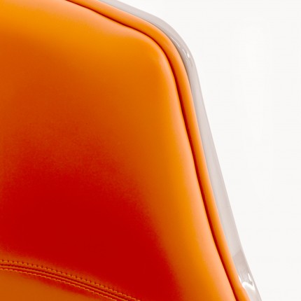 Draaifauteuil Club oranje Kare Design