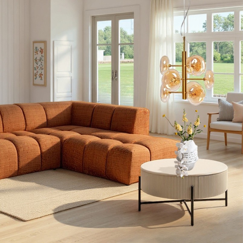 Coffee Table Riffle Ø80cm Kare Design