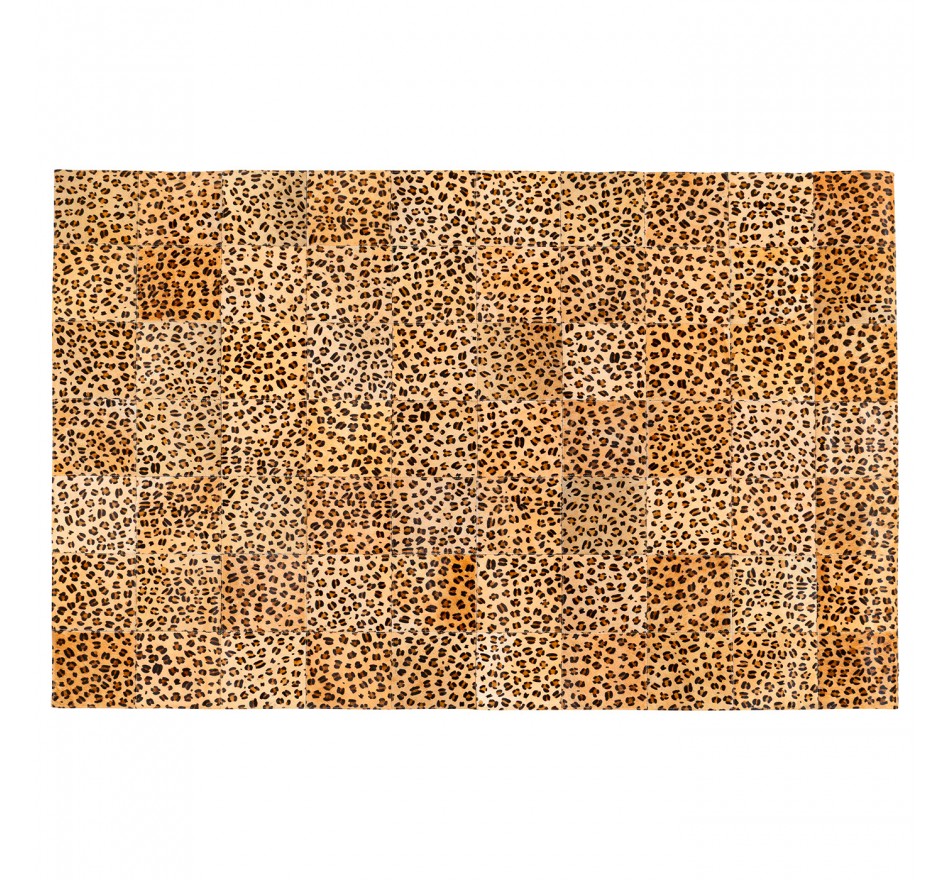 Tapis carrés léopard Kare Design