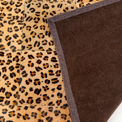 Tapis carrés léopard Kare Design