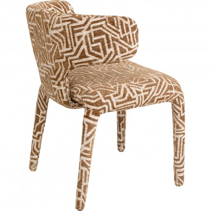 Stoel Tobi Maze bruin Kare Design