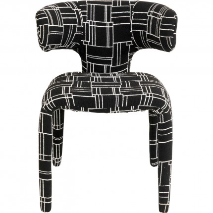 Stoel Tobi Trio zwart Kare Design