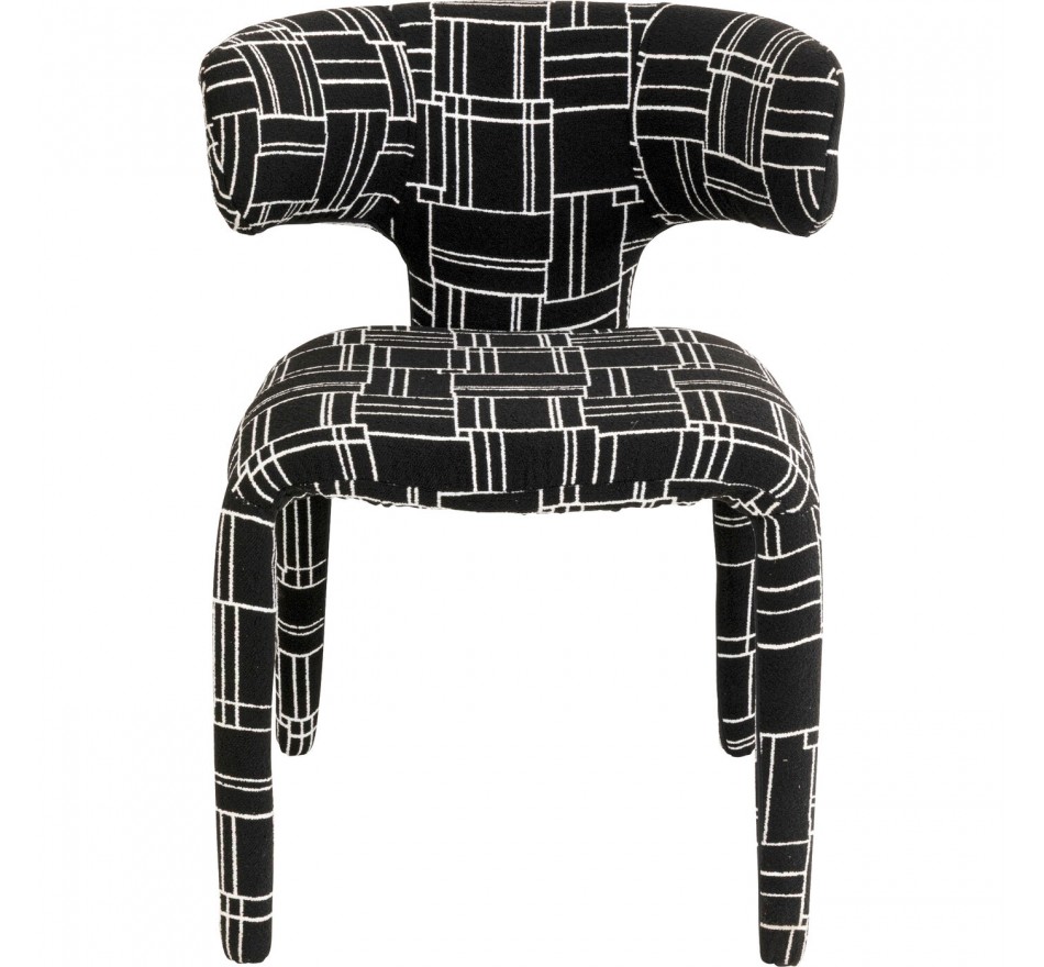 Stoel Tobi Trio zwart Kare Design