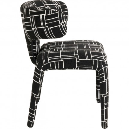 Chair Tobi Trio black Kare Design
