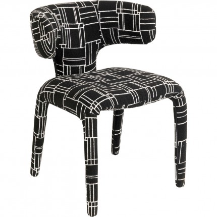 Stoel Tobi Trio zwart Kare Design