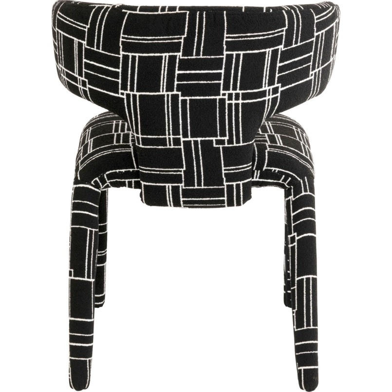 Chaise Tobi Trio noir