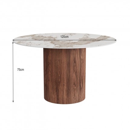 Table Ruben Ø120cm Kare Design