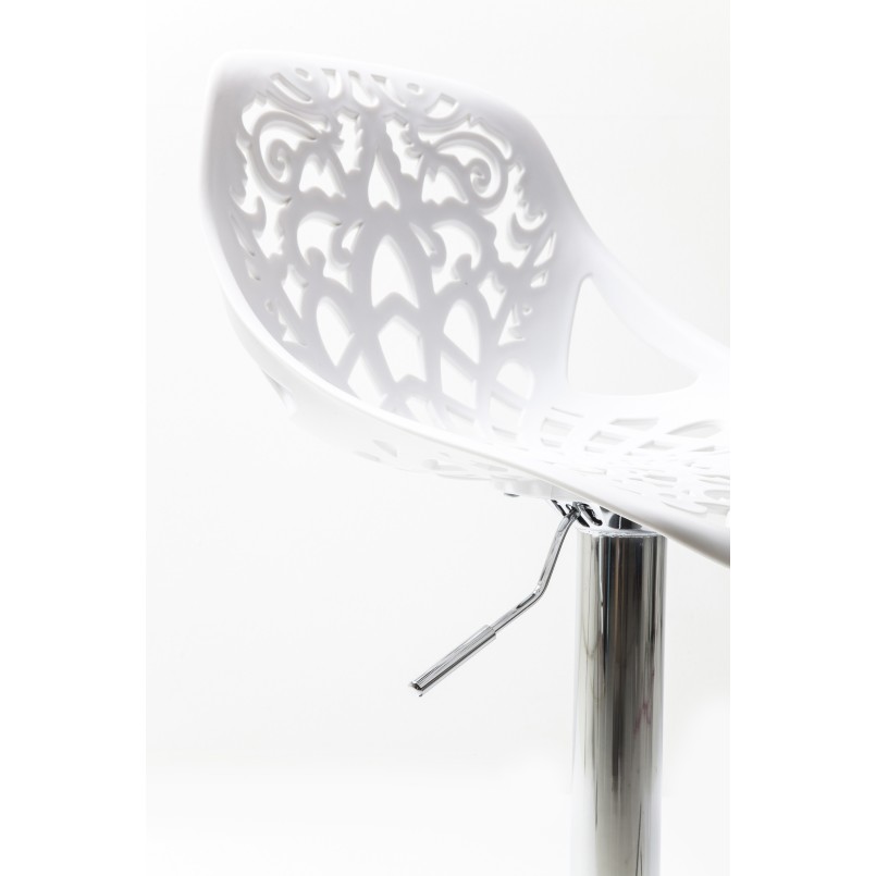 Tabouret de Bar Ornament blanc Kare Design 