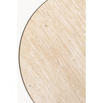 Coffee Table Cono Travertino Ø70cm oak Kare Design