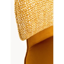 Chaise de bar Helli jaune