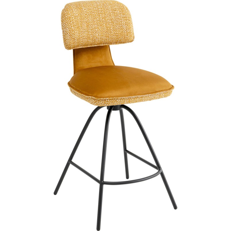 Chaise de bar Helli jaune