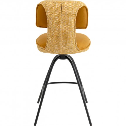 Tabouret de bar Helli ocre Kare Design