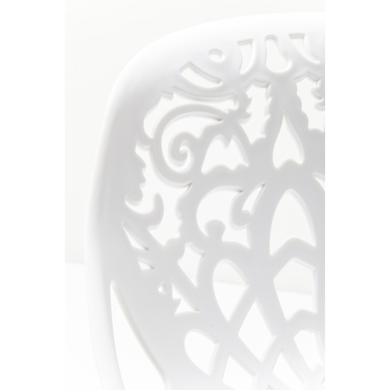 Tabouret de Bar Ornament blanc Kare Design 