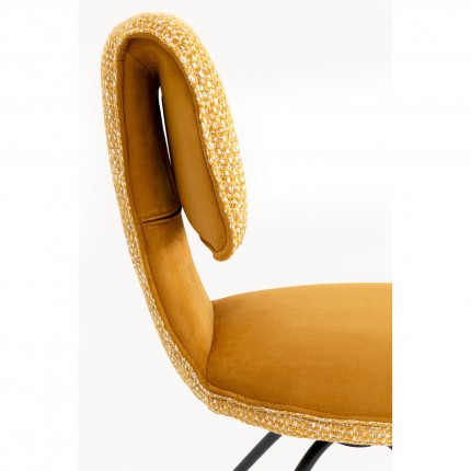 Draaistoel Helli oker Kare Design