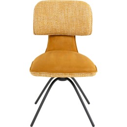 Chaise pivotante  Helli jaune