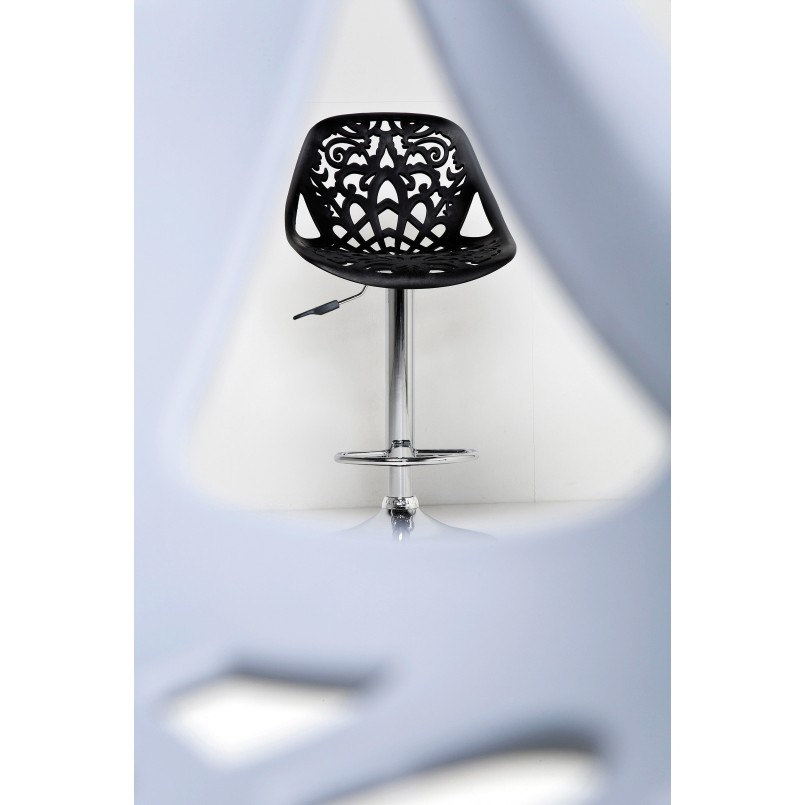Tabouret de Bar Ornament blanc Kare Design 