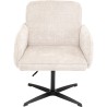 Chaise pivotante Tabea beige