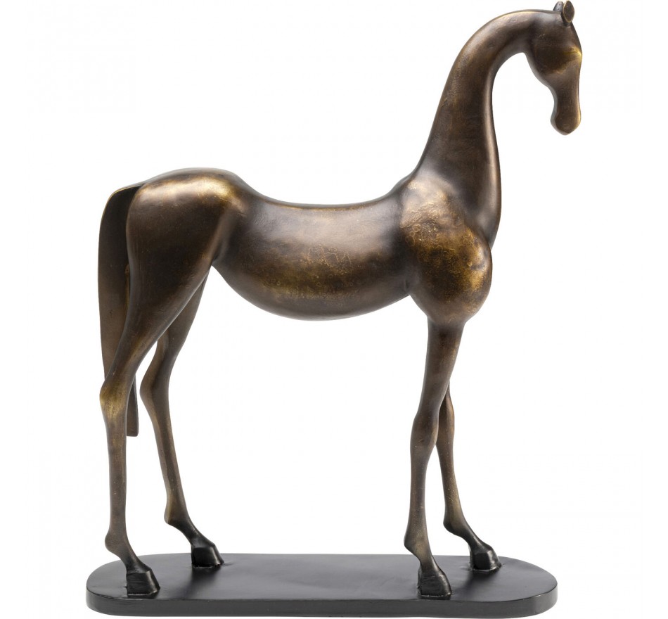 Déco cheval bronze 42cm Kare Design