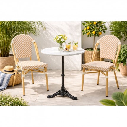 Outdoor set Bistrot Montmartre beige Kare Design