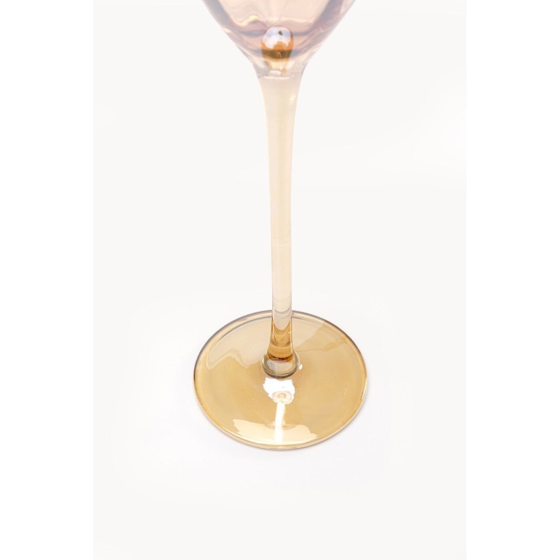 Verre à champagne Bina mocca